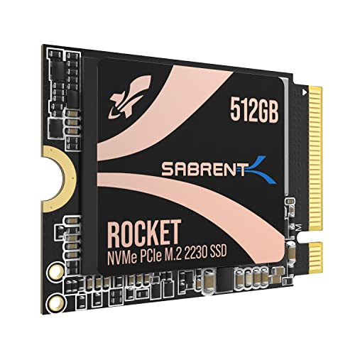 Sabrent Rocket 4.0 512 GB M.2-2230 PCIe 4.0 X4 NVME Solid State Drive